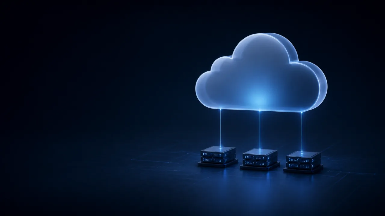 Infrastructure cloud reliant trois serveurs sécurisés